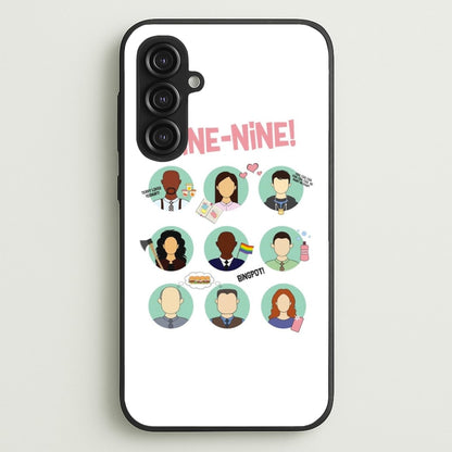 Nine Nine Characters - B99  - Brooklyn Nine-Nine Phone Case for Galaxy S23FE