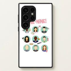 Nine Nine Characters - B99  - Brooklyn Nine-Nine Phone Case for Galaxy S24 Ultra