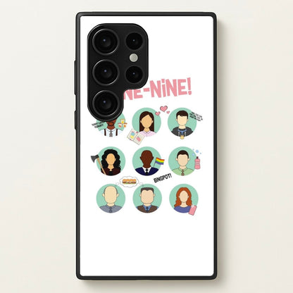 Nine Nine Characters - B99  - Brooklyn Nine-Nine Phone Case for Galaxy S24 Ultra