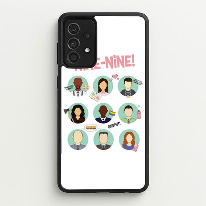 Nine Nine Characters - B99  - Brooklyn Nine-Nine Phone Case for Galaxy A52 / A52s