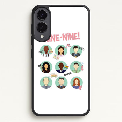 Nine Nine Characters - B99  - Brooklyn Nine-Nine Phone Case for Galaxy S25 Edge