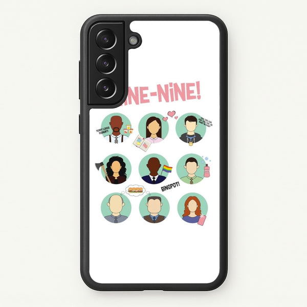 Nine Nine Characters - B99  - Brooklyn Nine-Nine Phone Case for Galaxy S22 Plus