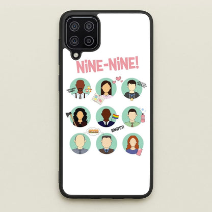 Nine Nine Characters - B99  - Brooklyn Nine-Nine Phone Case for Galaxy A12
