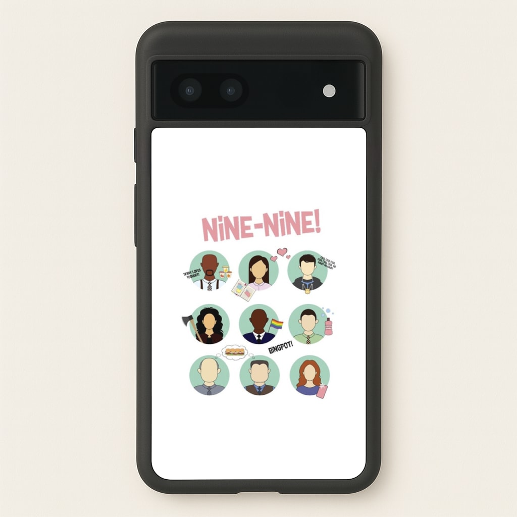 Nine Nine Characters - B99  - Brooklyn Nine-Nine Phone Case for Google Pixel 7a