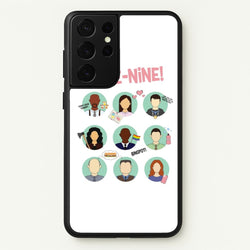 Nine Nine Characters - B99  - Brooklyn Nine-Nine Phone Case for Galaxy S21 Ultra