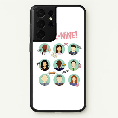Nine Nine Characters - B99  - Brooklyn Nine-Nine Phone Case for Galaxy S21 Ultra
