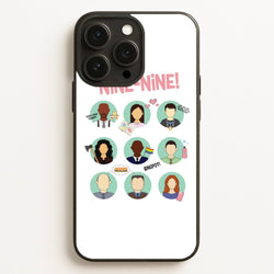 Nine Nine Characters - B99  - Brooklyn Nine-Nine Phone Case for iPhone 12 Pro Max