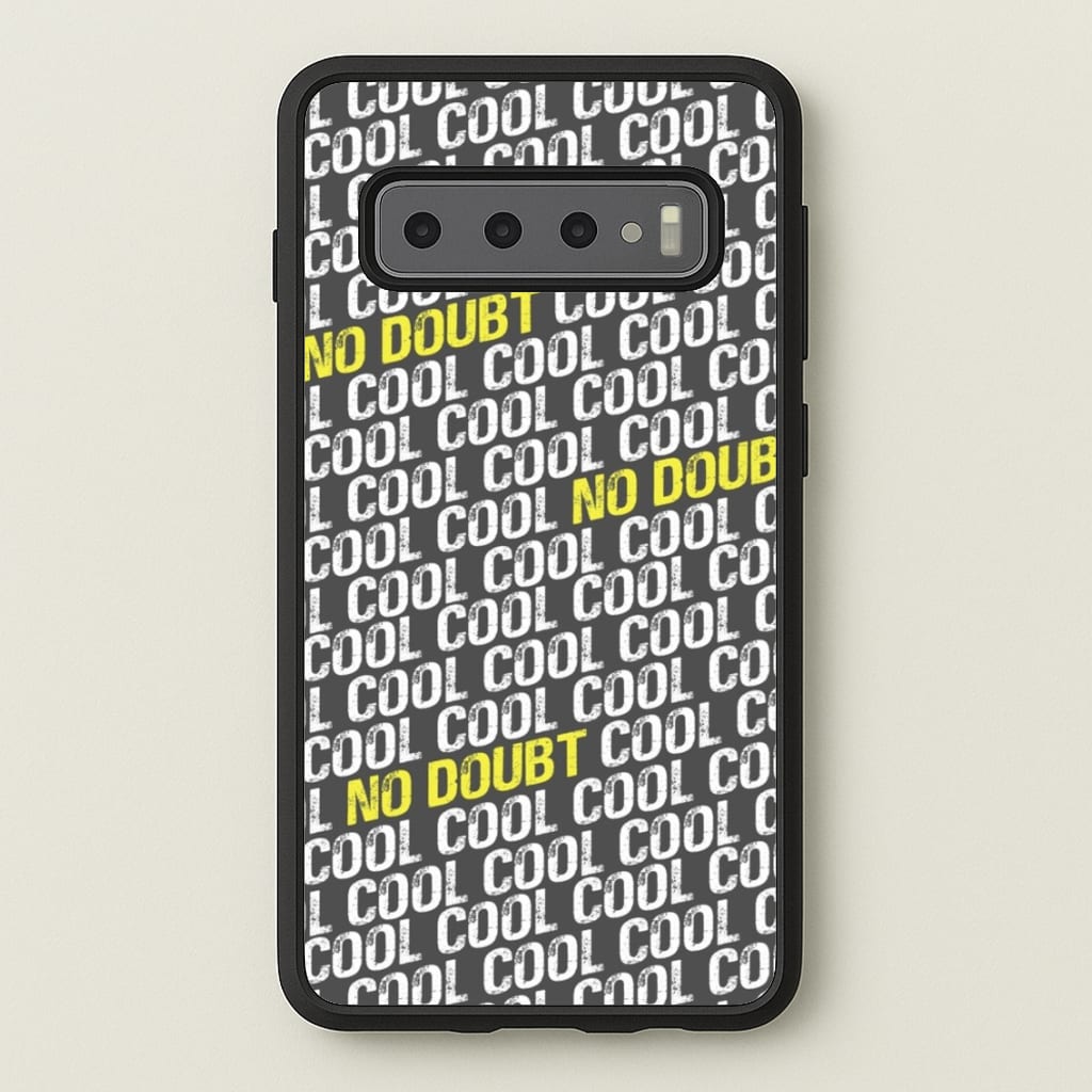 Cool Cool Cool No Doubt Pattern - B99  - Brooklyn Nine-Nine Phone Case for Galaxy S10 Plus