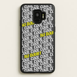 Cool Cool Cool No Doubt Pattern - B99  - Brooklyn Nine-Nine Phone Case for Galaxy S9