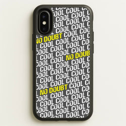 Cool Cool Cool No Doubt Pattern - B99  - Brooklyn Nine-Nine Phone Case for iPhone X / XS