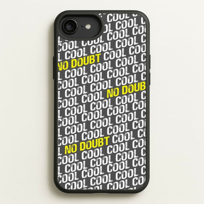 Cool Cool Cool No Doubt Pattern - B99  - Brooklyn Nine-Nine Phone Case for iPhone 6 Plus / 7 Plus / 8 Plus