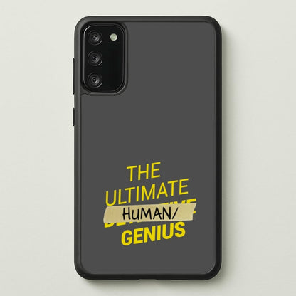 The Ultimate Human Genius - B99  - Brooklyn Nine-Nine Phone Case for Galaxy S20
