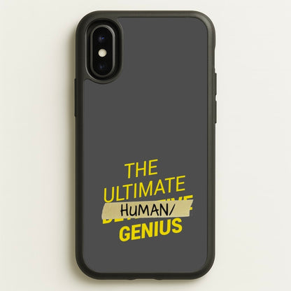 The Ultimate Human Genius - B99  - Brooklyn Nine-Nine Phone Case for iPhone X / XS
