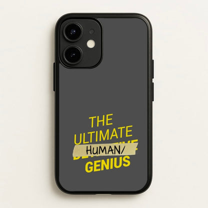 The Ultimate Human Genius - B99  - Brooklyn Nine-Nine Phone Case for iPhone 12 / 12 Pro