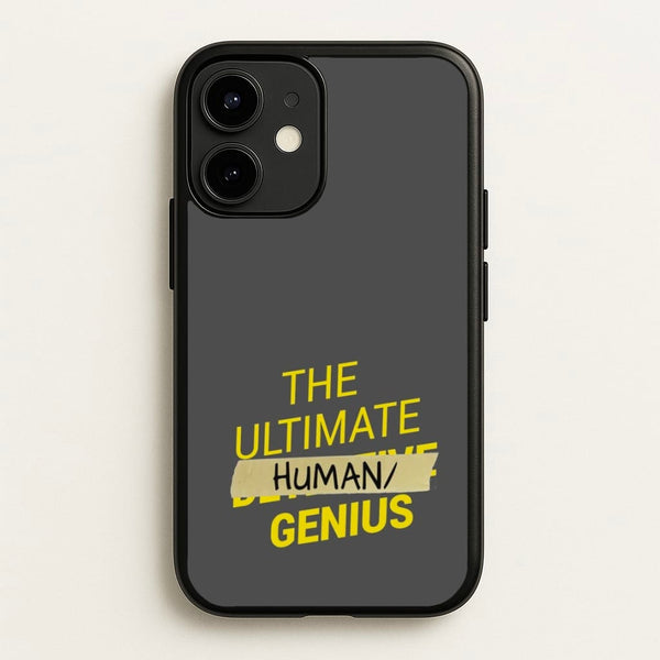 The Ultimate Human Genius - B99  - Brooklyn Nine-Nine Phone Case for iPhone 12 / 12 Pro