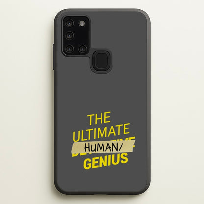 The Ultimate Human Genius - B99  - Brooklyn Nine-Nine Phone Case for Galaxy A21s