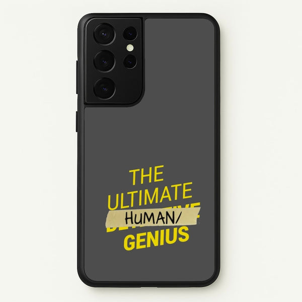 The Ultimate Human Genius - B99  - Brooklyn Nine-Nine Phone Case for Galaxy S21 Ultra