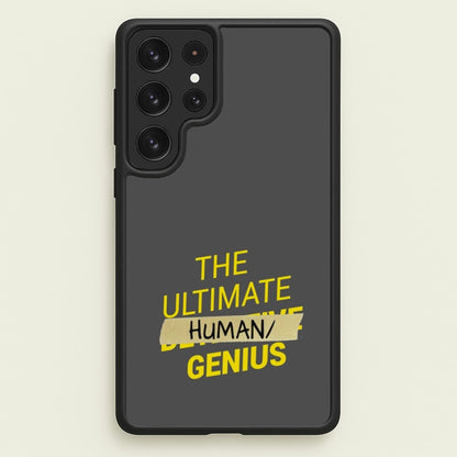 The Ultimate Human Genius - B99  - Brooklyn Nine-Nine Phone Case for Galaxy S22 Ultra