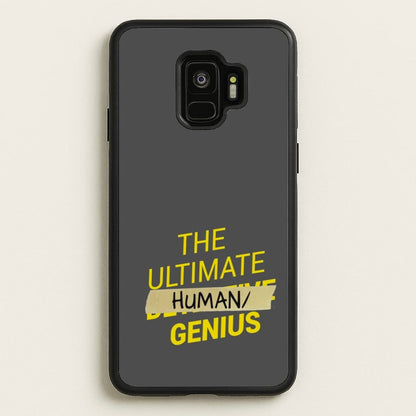 The Ultimate Human Genius - B99  - Brooklyn Nine-Nine Phone Case for Galaxy S9