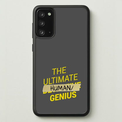 The Ultimate Human Genius - B99  - Brooklyn Nine-Nine Phone Case for Galaxy Note 20