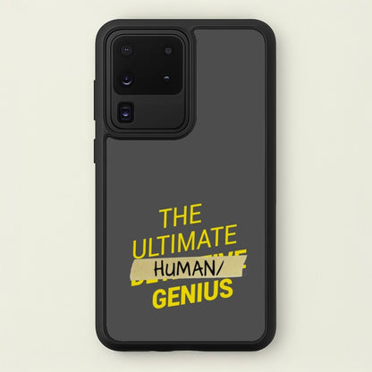 The Ultimate Human Genius - B99  - Brooklyn Nine-Nine Phone Case for Galaxy S20 Ultra