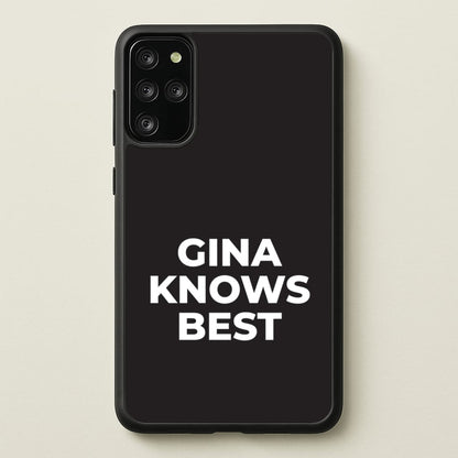 Gina Knows Best - B99  - Brooklyn nine nine Phone Case for Galaxy S20 Plus