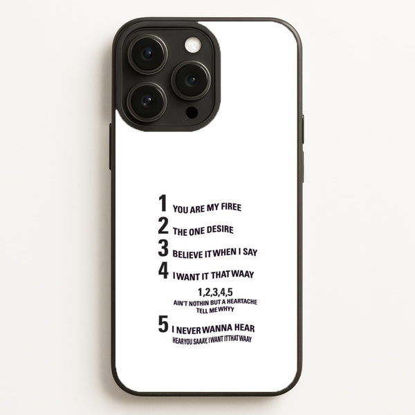 I Want It That Way - B99  - Brooklyn nine nine Phone Case for iPhone 16 Pro Max