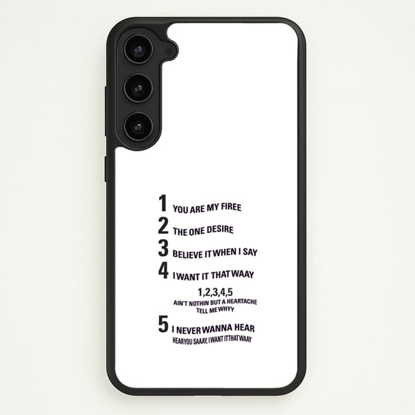 I Want It That Way - Brooklyn Nine-Nine  - Brooklyn nine nine Phone Case for Galaxy S23 Plus
