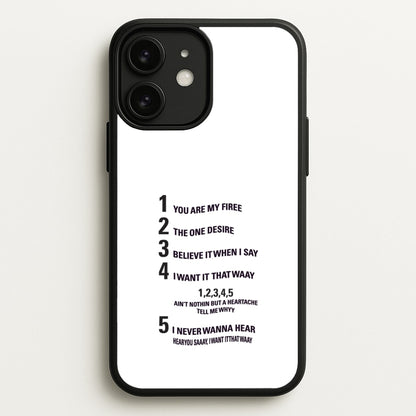 I Want It That Way - Brooklyn Nine-Nine  - Brooklyn nine nine Phone Case for iPhone 11