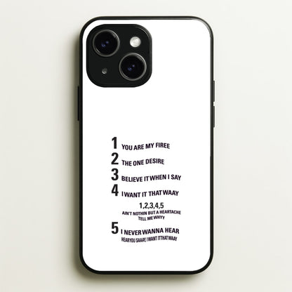 I Want It That Way - Brooklyn Nine-Nine  - Brooklyn nine nine Phone Case for iPhone 15 Plus