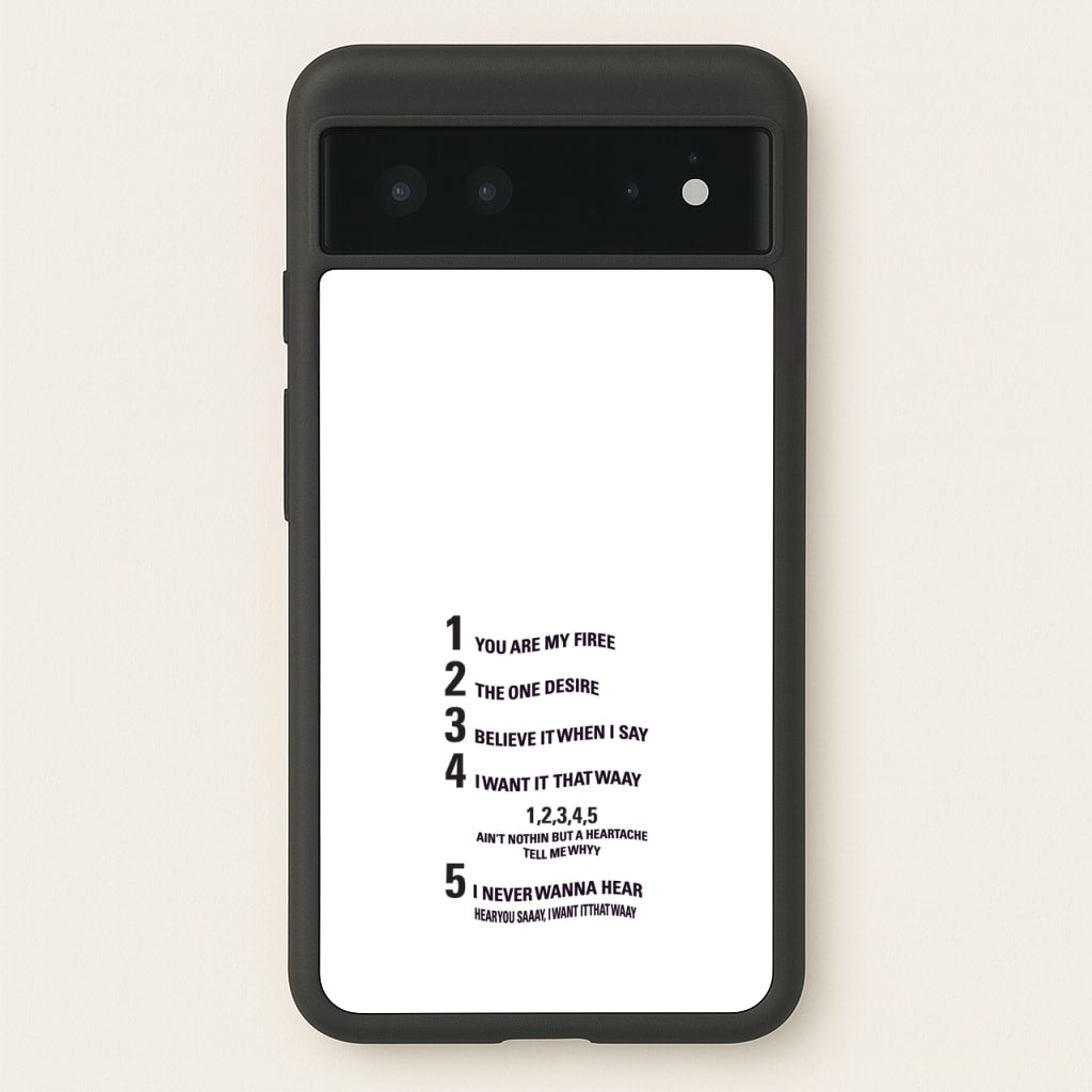 I Want It That Way - B99  - Brooklyn nine nine Phone Case for Google Pixel 6