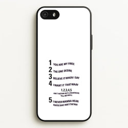 I Want It That Way - Brooklyn Nine-Nine  - Brooklyn nine nine Phone Case for iPhone 5 / 5s / SE 2016