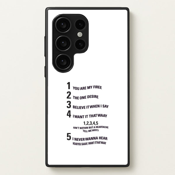 I Want It That Way - B99  - Brooklyn nine nine Phone Case for Galaxy S24 Ultra