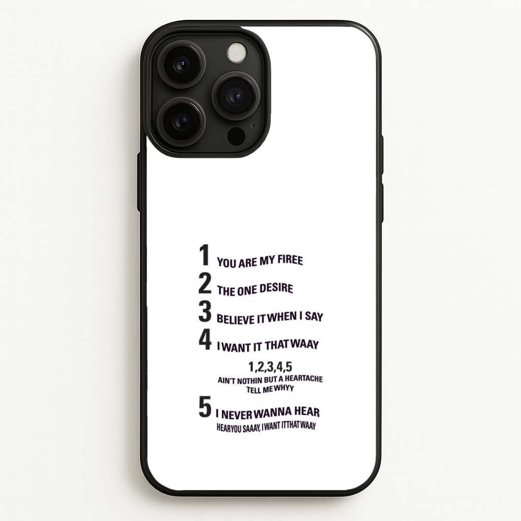 I Want It That Way - Brooklyn Nine-Nine  - Brooklyn nine nine Phone Case for iPhone 13 Pro Max