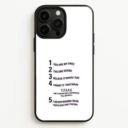I Want It That Way - Brooklyn Nine-Nine  - Brooklyn nine nine Phone Case for iPhone 13 Pro Max