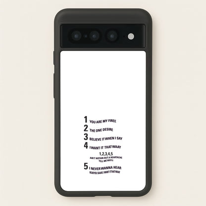 I Want It That Way - Brooklyn Nine-Nine  - Brooklyn nine nine Phone Case for Google Pixel 7 Pro