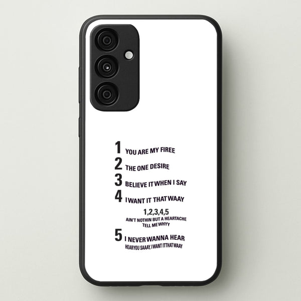 I Want It That Way - B99  - Brooklyn nine nine Phone Case for Galaxy A35