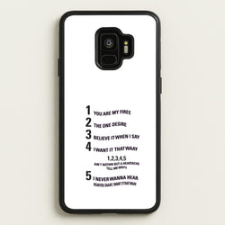 I Want It That Way - B99  - Brooklyn nine nine Phone Case for Galaxy S9