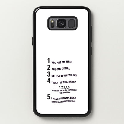 I Want It That Way - Brooklyn Nine-Nine  - Brooklyn nine nine Phone Case for Galaxy S8 Plus