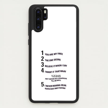 I Want It That Way - B99  - Brooklyn nine nine Phone Case for Huawei P30 Pro