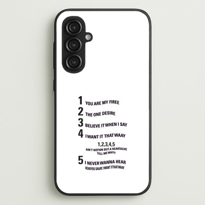 I Want It That Way - Brooklyn Nine-Nine  - Brooklyn nine nine Phone Case for Galaxy S23FE