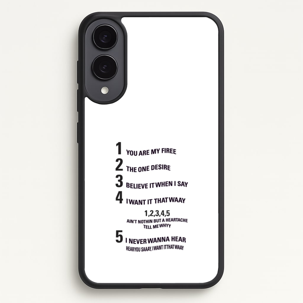 I Want It That Way - B99  - Brooklyn nine nine Phone Case for Galaxy S25 Edge
