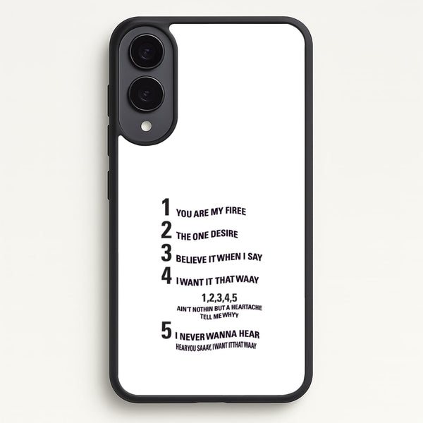 I Want It That Way - B99  - Brooklyn nine nine Phone Case for Galaxy S25 Edge