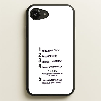 I Want It That Way - B99  - Brooklyn nine nine Phone Case for iPhone 16e