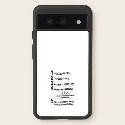 I Want It That Way - Brooklyn Nine-Nine  - Brooklyn nine nine Phone Case for Google Pixel 8
