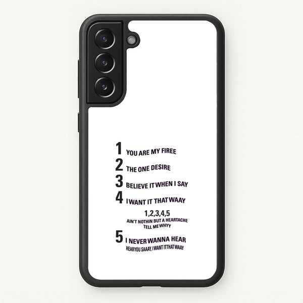 I Want It That Way - Brooklyn Nine-Nine  - Brooklyn nine nine Phone Case for Galaxy S22