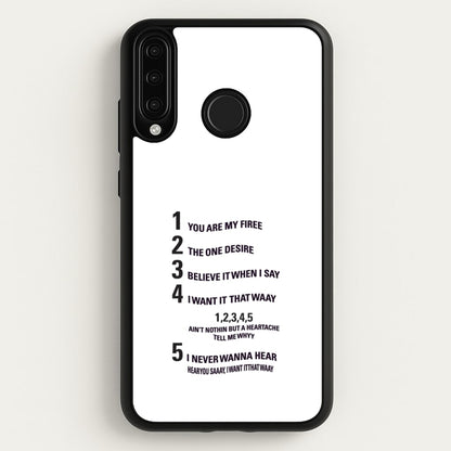 I Want It That Way - Brooklyn Nine-Nine  - Brooklyn nine nine Phone Case for Huawei P30 Lite