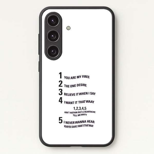 I Want It That Way - B99  - Brooklyn nine nine Phone Case for Galaxy S24