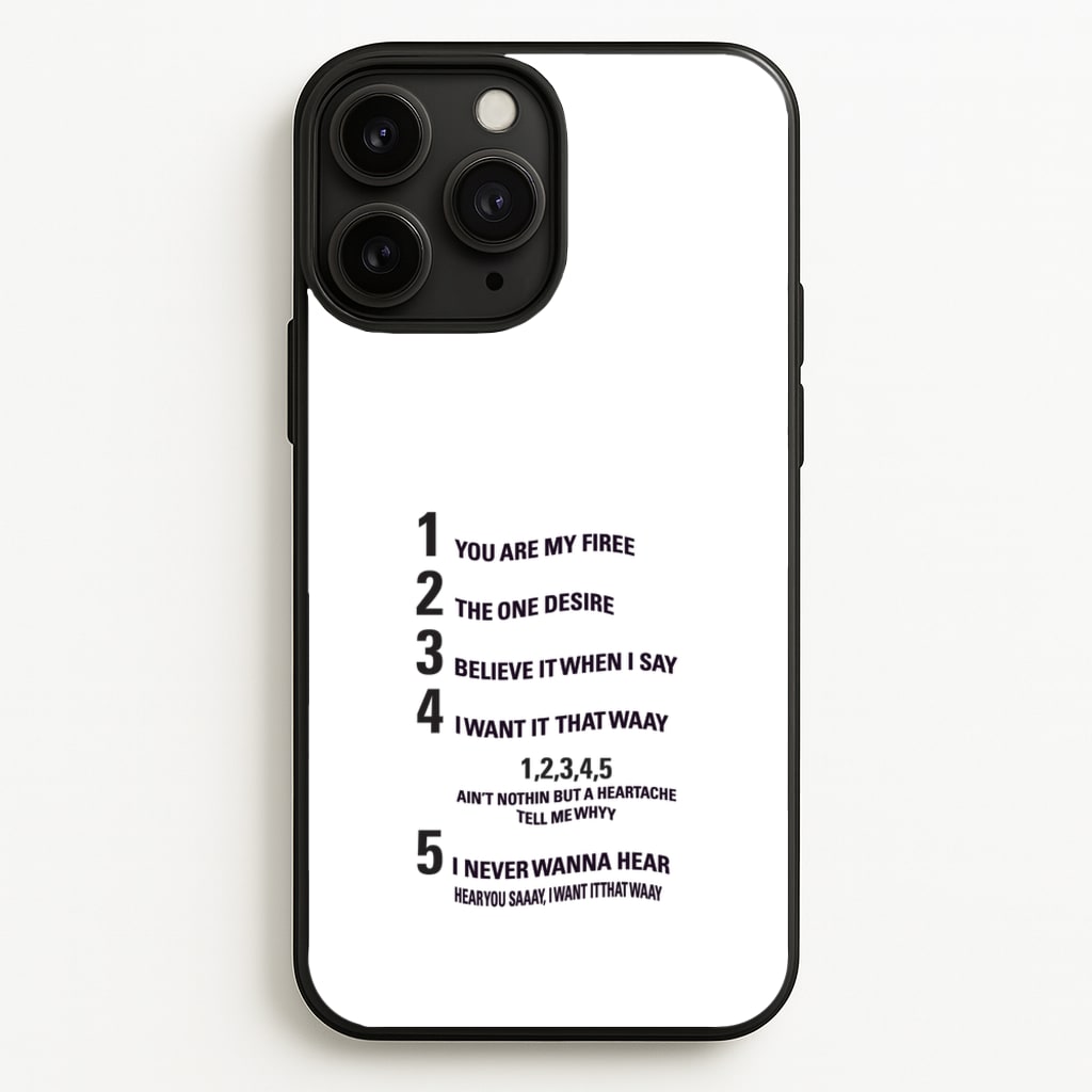 I Want It That Way - Brooklyn Nine-Nine  - Brooklyn nine nine Phone Case for iPhone 11 Pro Max