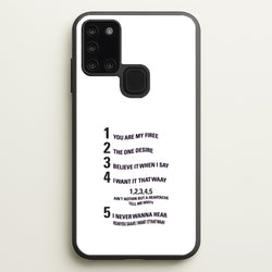 I Want It That Way - B99  - Brooklyn nine nine Phone Case for Galaxy A21s